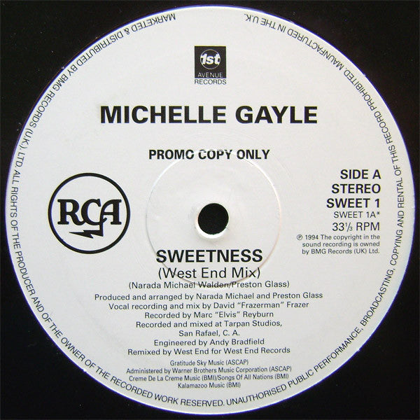 Michelle Gayle – Sweetness