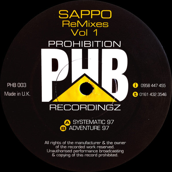 Sappo – ReMixes Vol 1