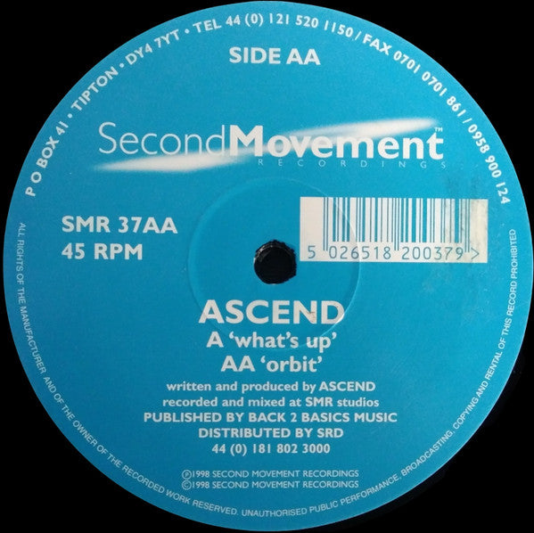 Asend – What's Up / Orbit