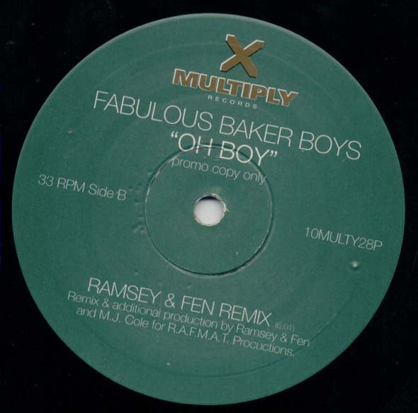 The Fabulous Baker Boys – Oh Boy (Remixes)