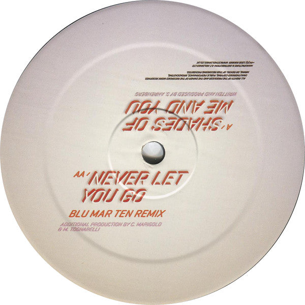 Seba – Shades Of Me And You / Never Let You Go (Blu Mar Ten Remix)