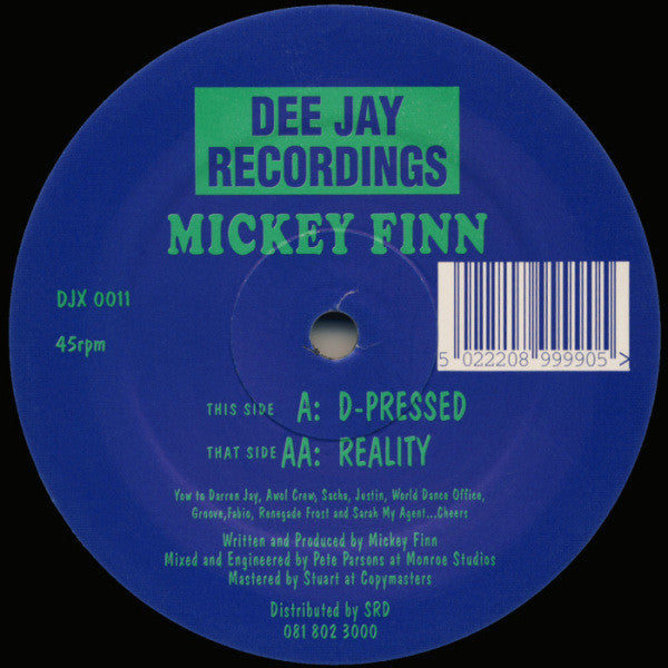 Mickey Finn – D-Pressed / Reality