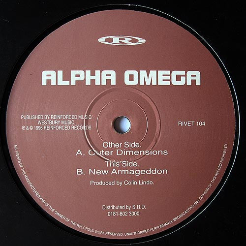 Alpha Omega – Outer Dimensions / New Armageddon