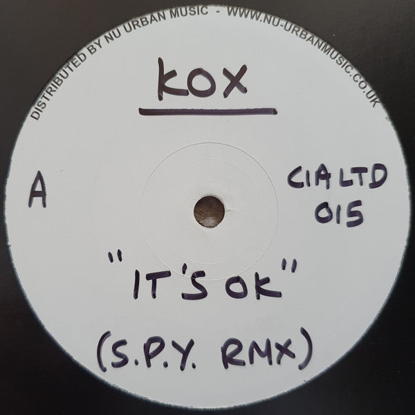 The Kox / Spinback And DJ Gwange – Its Ok (S.P.Y. Remix) / The Execution (Serum Remix)