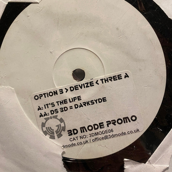 Option 3 – It's The Life / DS 3D