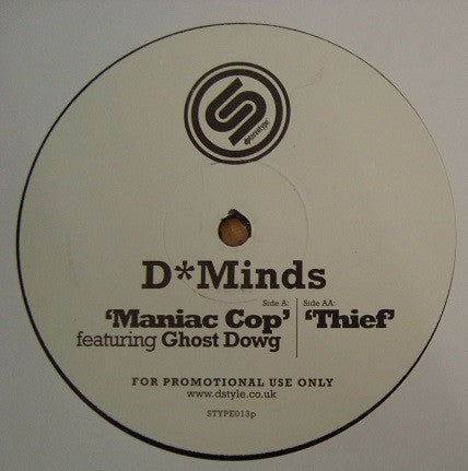 D*Minds – Maniac Cop / Thief