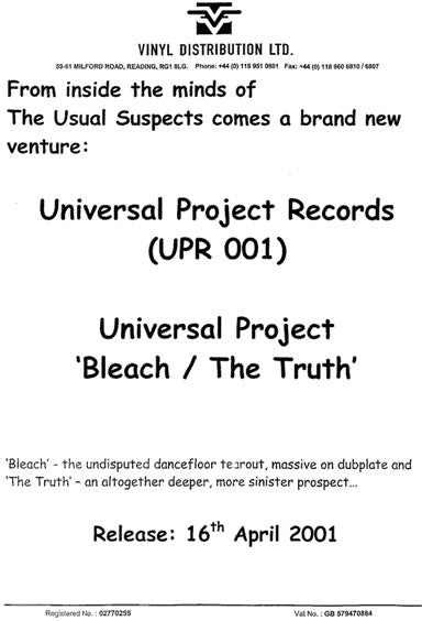 Universal Project – Bleach / The Truth