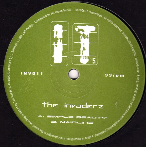 Invaderz, The – Simple Beauty / Mainline