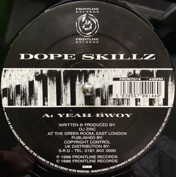 Dope Skillz – Yeah Bwoy / The Fix