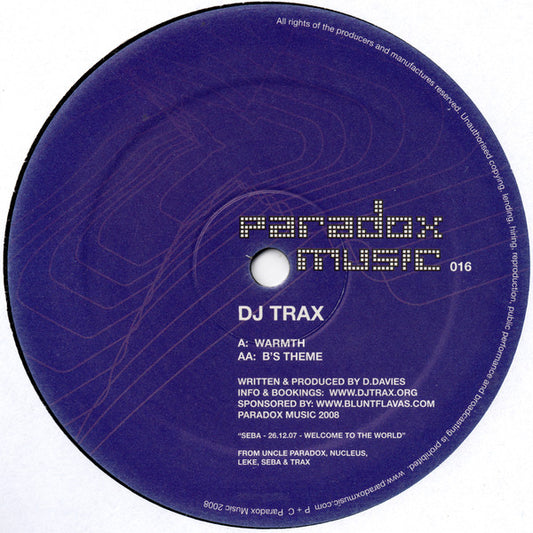 DJ Trax – Warmth / B's Theme