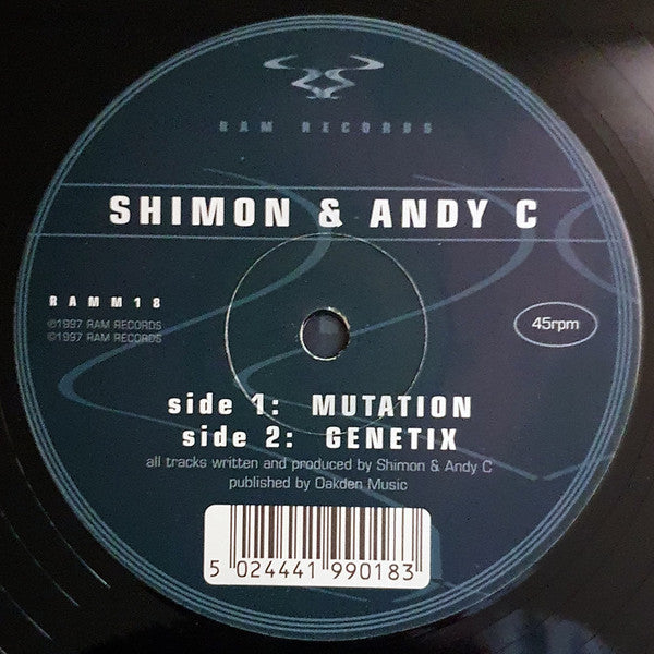Andy C & Shimon – Mutation / Genetix