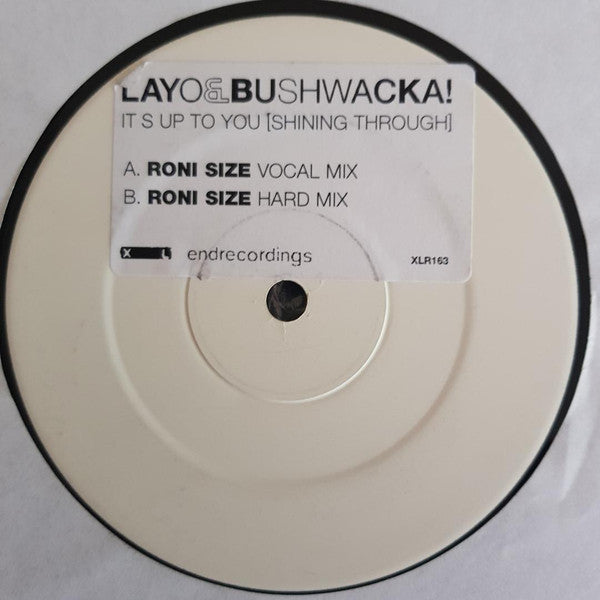 Layo & Bushwacka! – It's Up To You [Shining Through]