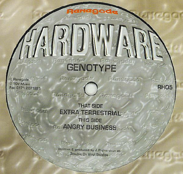 Genotype – Extra Terrestrial / Angry Business