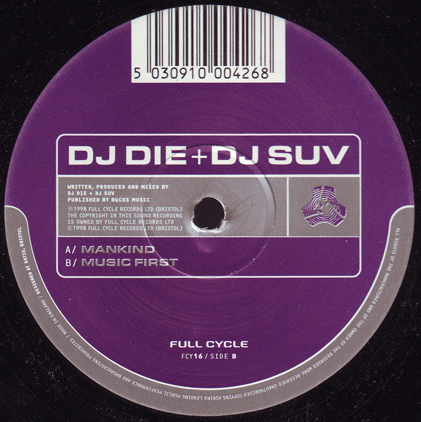 DJ Die – Mankind / Music First